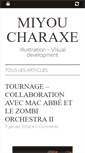 Mobile Screenshot of miyou-charaxe.com